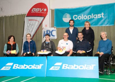 Badminton-Premiere in Wien und eine EM-Ehrung