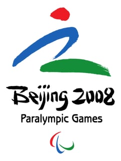 Abbildung des Logos der Paralympischen Spiele PEKING 2008