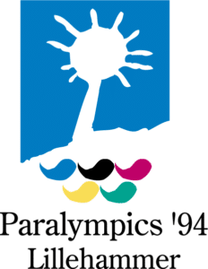 Abbildung des Logos der Paralympischen Spiele LILLEHAMMER 1994