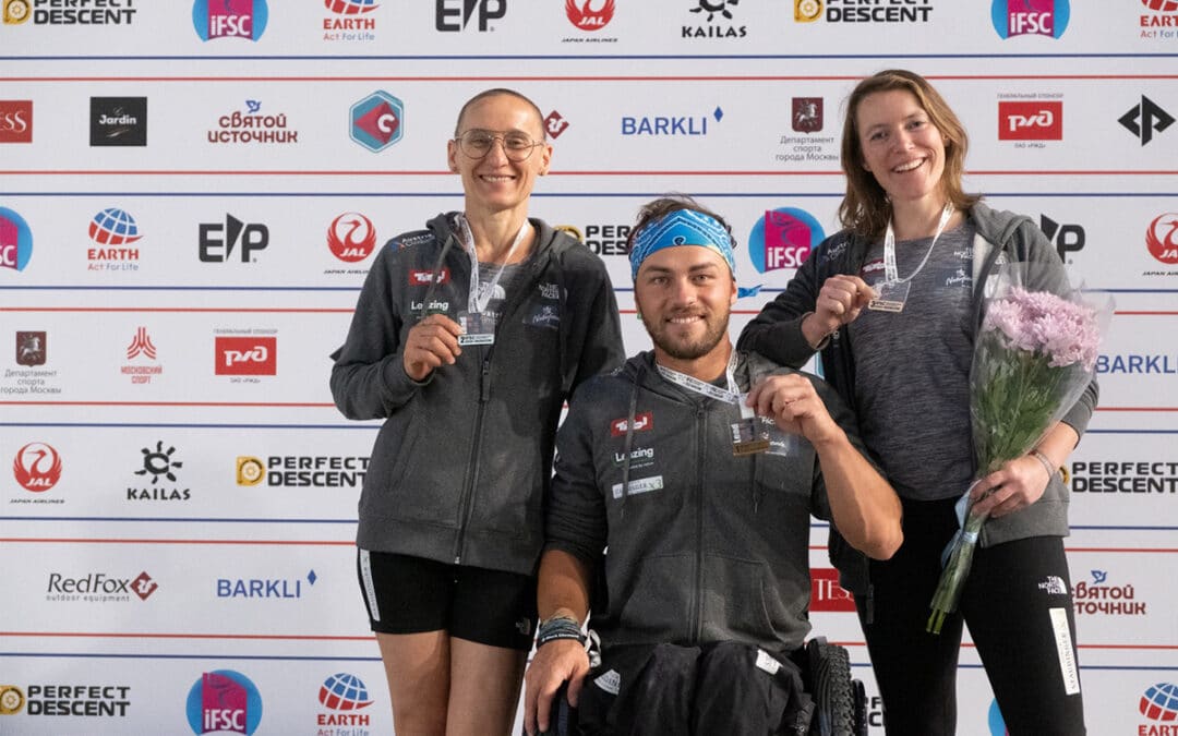 WM: Paraclimbing-Team sorgt für Medaillenregen