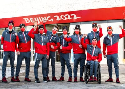 Paralympic Team Austria in China angekommen
