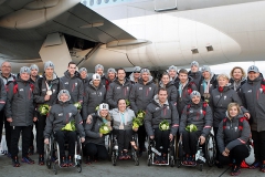 Empfang des oesterreichischen Paralympic Team am Flughafen Wien Schwechat