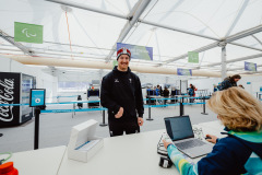 CORTINA D AMPEZZO,ITALY,01.MAR.26 - PARALYMPICS - Paralympic Winter Games Milano Cortina 2026, preview. Image shows Manuel Rachbauer (AUT). Photo: GEPA pictures/ Alexander Solc