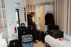 CORTINA D AMPEZZO,ITALY,01.MAR.26 - PARALYMPICS - Paralympic Winter Games Milano Cortina 2026, preview. Image shows Johannes Aigner (AUT). Photo: GEPA pictures/ Alexander Solc