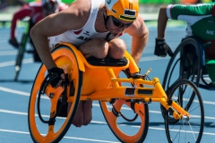 400 m Vorlauf im Rennrollstuhl , XV. Paralympische Sommerspiele Rio de Janeiro 2016