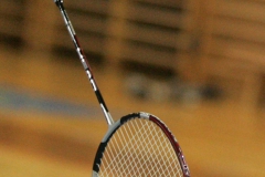 GEPA-3101094360 - WIEN,AUSTRIA,31.JAN.09 - SPORT DIVERS, BADMINTON - Oesterreichische Staatsmeisterschaften. Bild zeigt einen Badmintonschlaeger und einen Ball. Foto: GEPA pictures/ Mario Kneisl