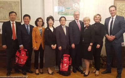 PyeongChang Abendessen und Botschaftsempfang