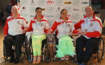 Europameisterschaft Wheelchair Dance Sport: Österreich holt 3 Medaillen – Sanja Vukasinovic wird Vize-Europameisterin