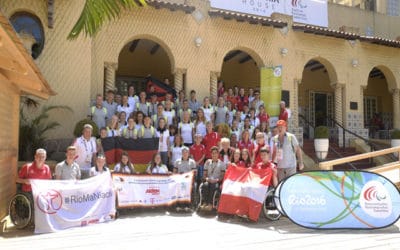 Treffen des österreichischen und deutschen Jugendcamps im Österreich-Haus