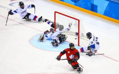 Actionreiche Auszeit mit Ausflug zum Sledge-Hockey