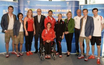 Gemeinsame Kollektionspräsentation des ÖPC und des ÖOC für die Sommerspiele in RIO 2016