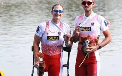 Beyer/Erkinger jubeln bei der Heim-WM