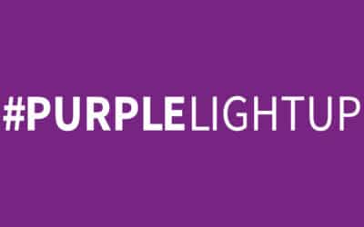 #PurpleLightUp am Tag der Menschen mit Behinderung