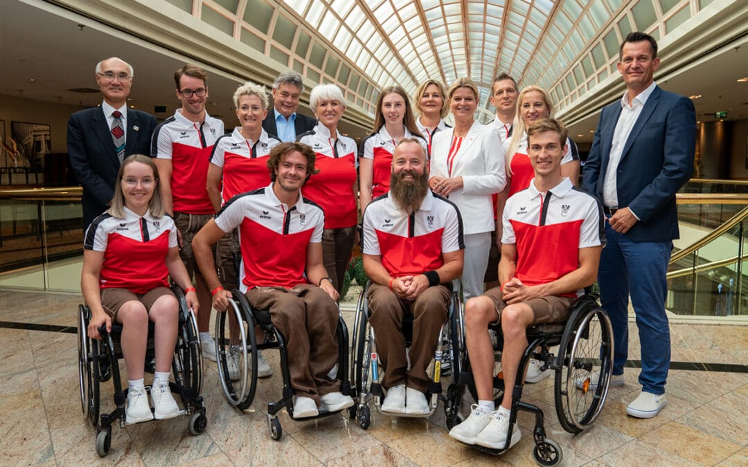 Festakt vor Tokyo: Paralympic Team Austria verabschiedet und vereidigt