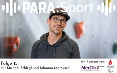 Podcast PARA:Sport – Folge 15 mit Michael Schlegl und Johanna Matausch