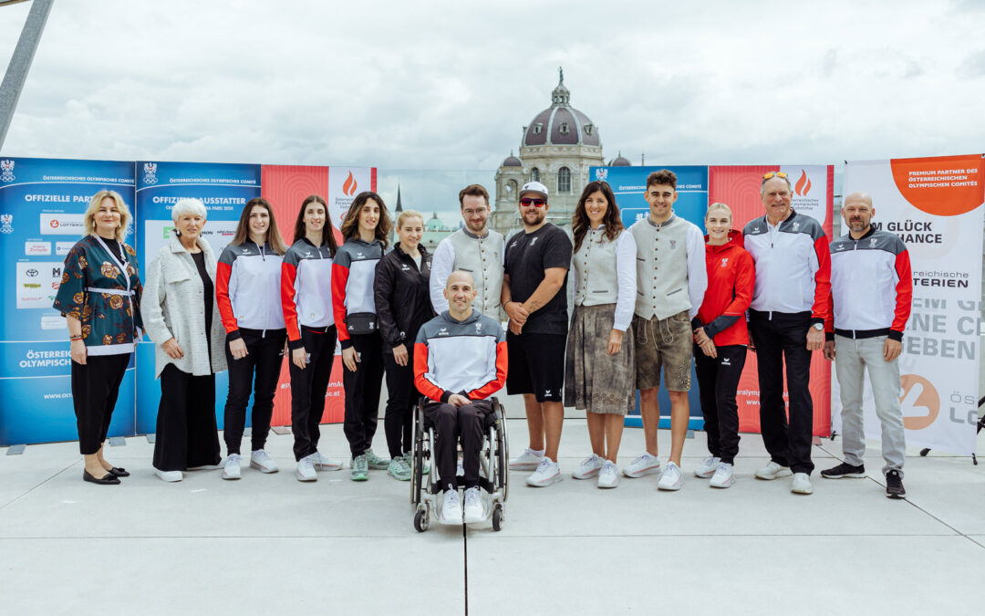 Laufsteg in luftigen Höhen: Look für PARIS 2024 gelandet!