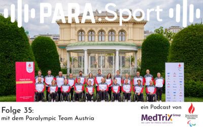 PARA:Sport-Podcast: Folge 35 mit dem Paralympic Team Austria