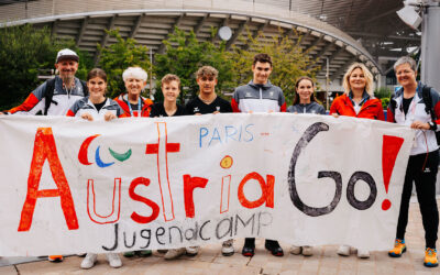 Jugendcamp von den Paralympics PARIS 2024 begeistert