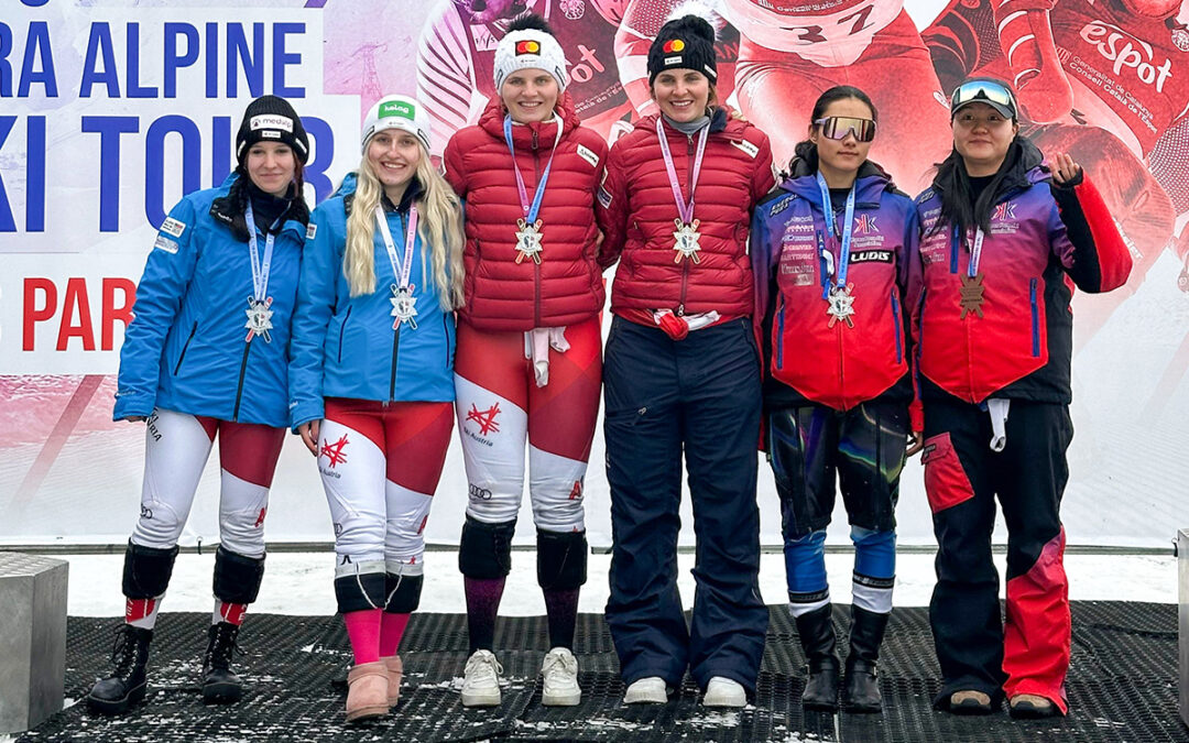 Para-Ski-Team zeigt in Frankreich auf