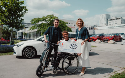 Mobilität trifft Spitzenleistung: Langmann setzt auf Toyota