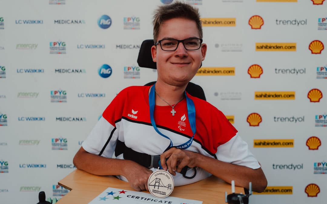 Silber-Schimpl! Nächste Medaille für Youth Paralympic Team Austria