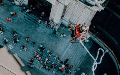 AdrenaliNico! Langmann wagt Bungee-Stunt am Tag des Sports