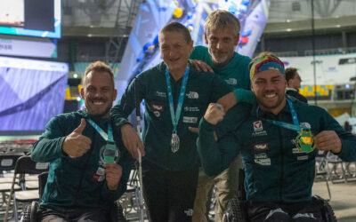 Gold und Doppel-Silber bei der Para-Climbing-WM