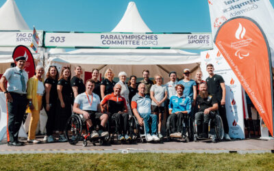 Tag des Sports: Paralympics-Flair am Heldenplatz