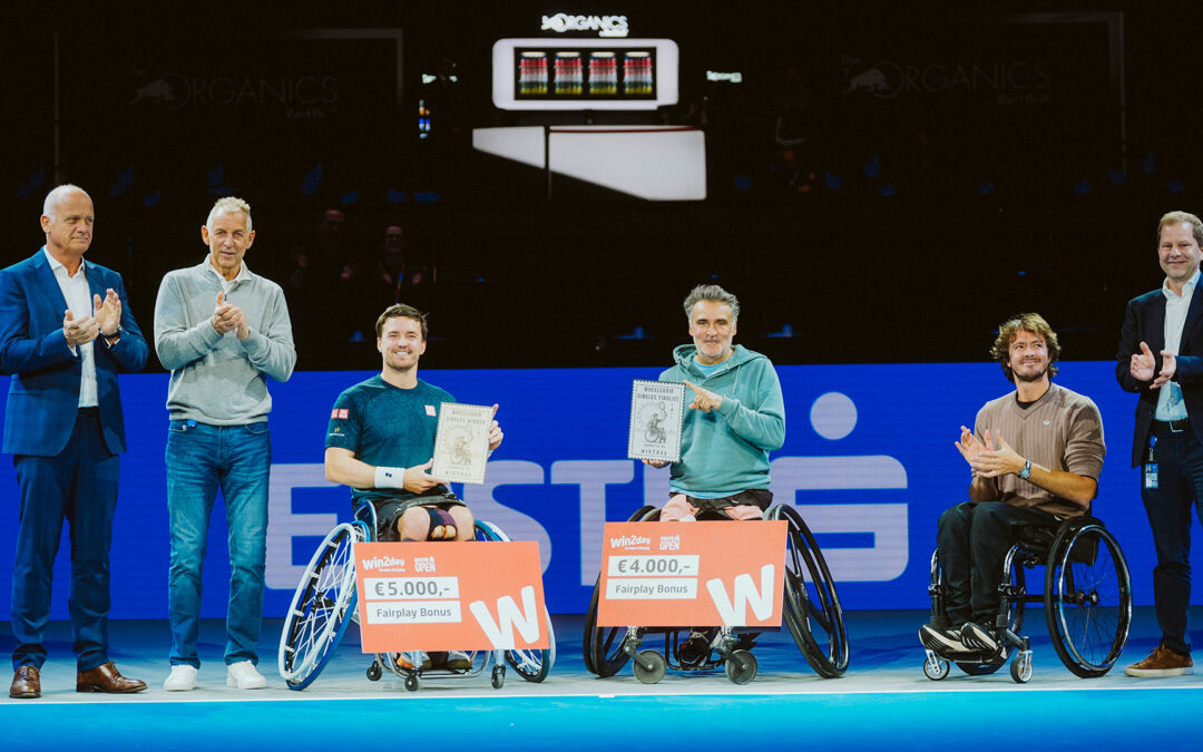 Rekord und Erfolgsbilanz dank Rollstuhltennisturnier