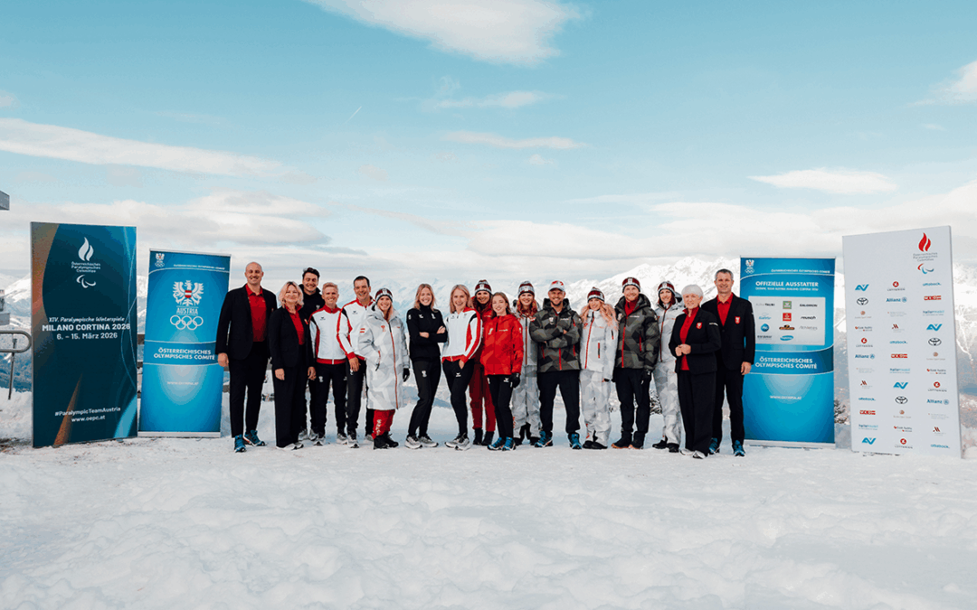 Laufsteg in luftigen Höhen: ÖOC und ÖPC präsentieren Kollektion