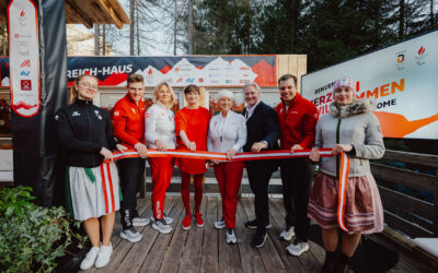 Österreich-Haus mit Glanz und Gemütlichkeit eröffnet