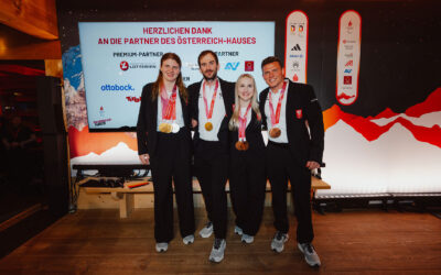 Torten-Hattrick und bunte Fingernägel im Österreich-Haus