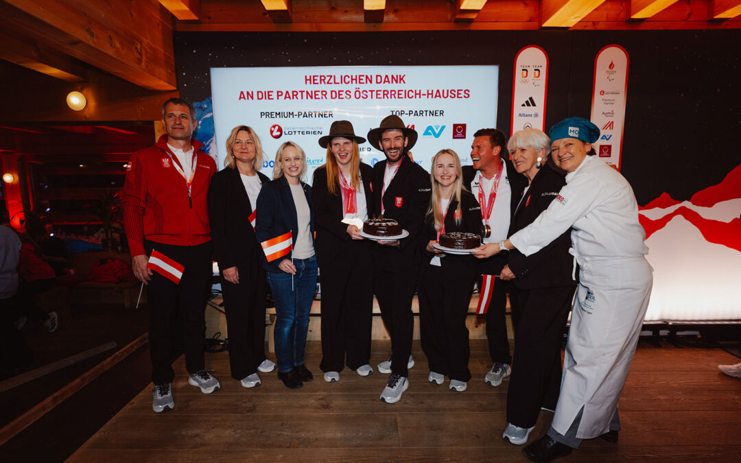 Feuerwerk der Emotionen im Österreich-Haus