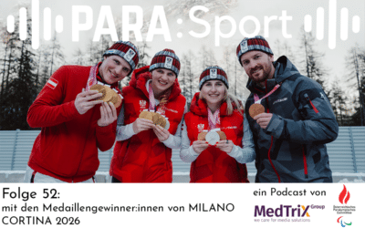 PARA:SPORT-Podcast: Folge 52 mit den Medaillengewinner:innen von MILANO CORTINA