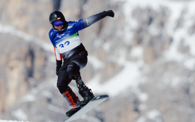 Para-Snowboarder überzeugen bei Seeding Runs