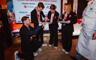 Aigners erneut im Österreich-Haus gefeiert