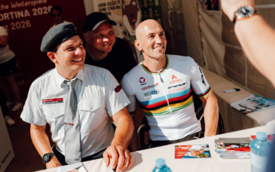 Tag des Sports: Autogramme bei der ÖPC-Pagode